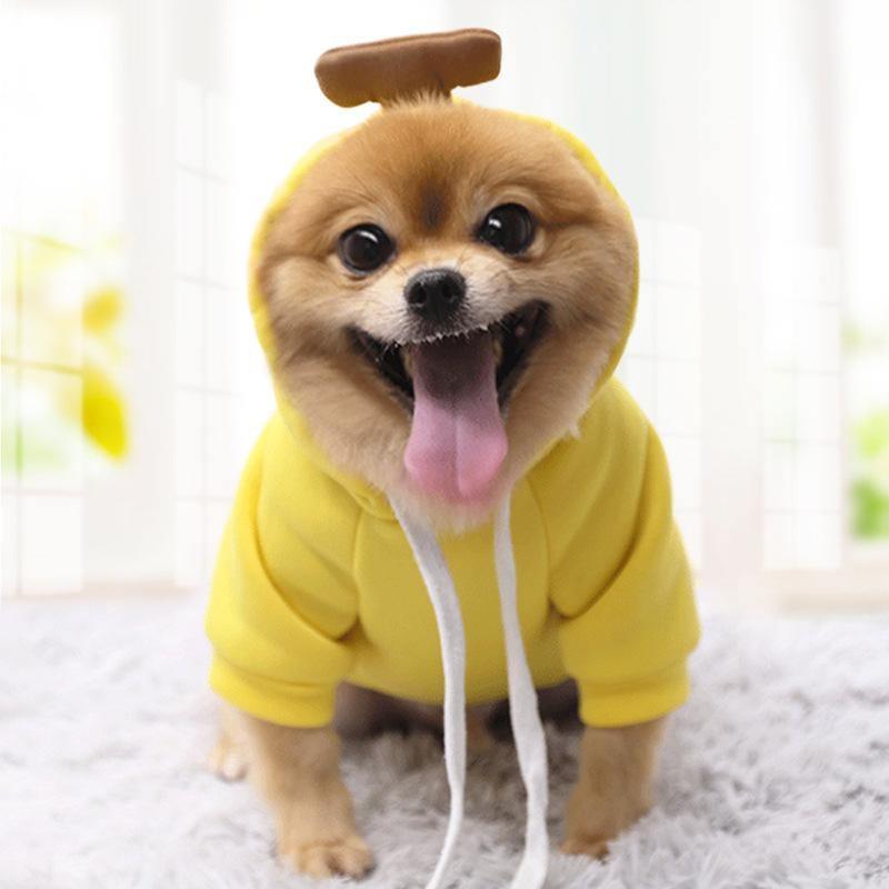ezy2find Clothes for Dogs Yellow / XXL Cute Pet Dog Clothes Cartoon Clothes for Dogs Cotton Dog Cat Vest Shirt