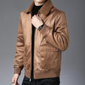 ezy2find coat Khaki / 190 Fur lambskin fur coat on both sides