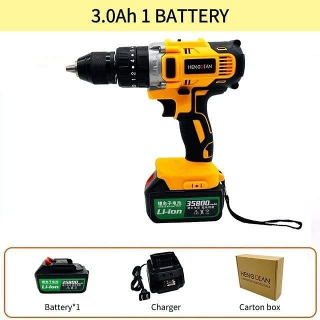 ezy2find cordless drill China / 3.0Ah 1 Battery CTN Makita model battery screwdriver Electric tools Multifunctional tool Portable