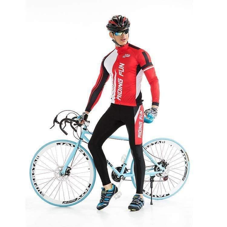 ezy2find cycling Red male / XL Summer cycling clothes for men and women