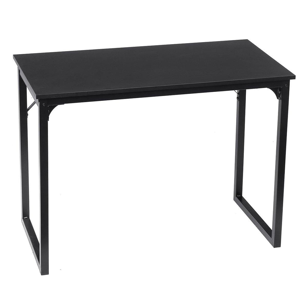ezy2find desk Black Douxlife DL-OD03 Computer Desk Student Writing Study Table Laptop Desk Game Table for Home Office Supplies