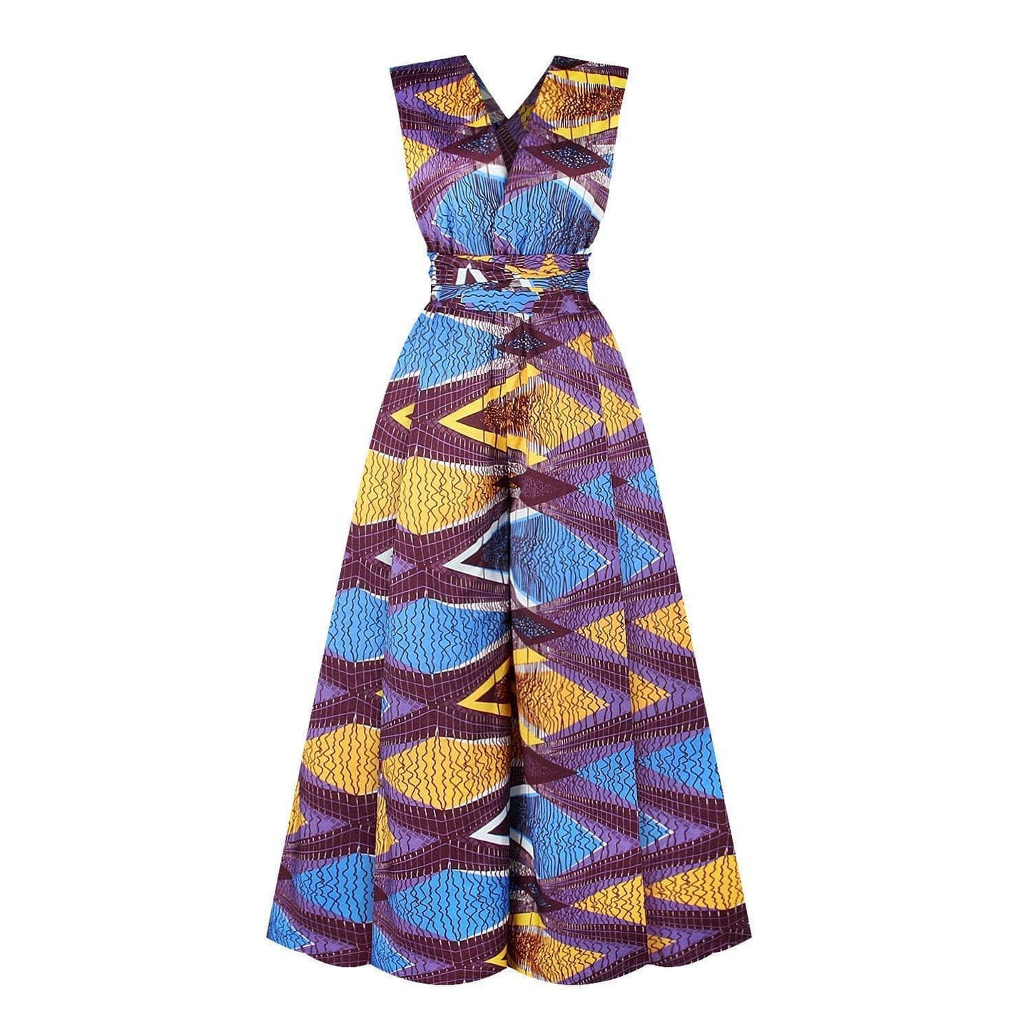 ezy2find dress Blue / S African Dresses for Women Fashion Ladies Robe Africaine