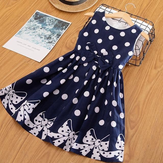 ezy2find dresses As picture / 8 Baby Girl 2020 Spring Princess Sleeveless Kids Dress for Girls Blue Red Children Clothing Casual Wear School Outfits 6-12Y Teens