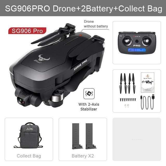 ezy2find drone SG906 pro 2B  Bag / CHINA Drone SG906 / SG906 Pro with GPS 4K 5G WIFI 2-axis gimbal Dual camera professional ESC 50X Zoom Brushless Quadcopter RC Dron