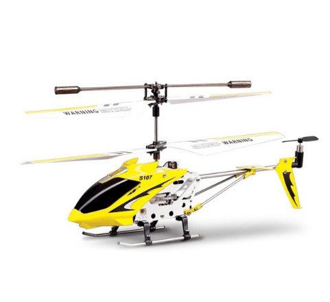 ezy2find drone Yellow Original Syma S107G S107 3.5CH RC Helicopter with Gyro Radio Control Metal Alloy Fuselage R/C Helicopter Toys