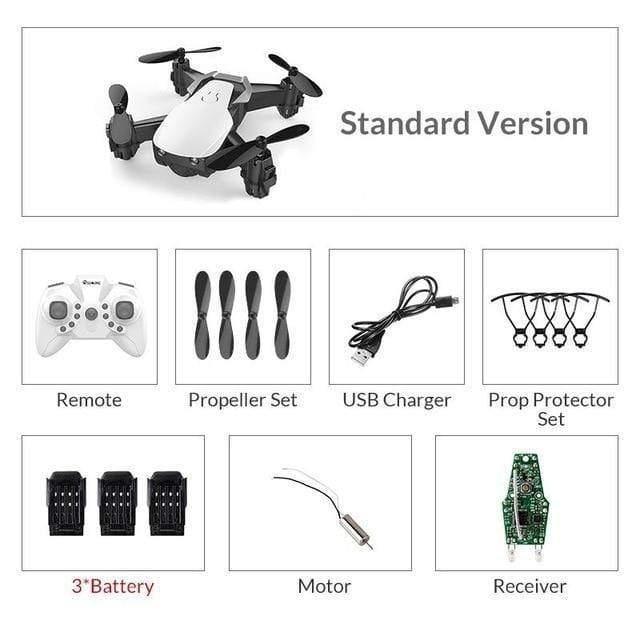 ezy2find drones whitestandard3batter / China Eachine E61/E61HW Mini WiFi FPV With HD Camera Altitude Hold Mode Foldable RC Drone Quadcopter RTF