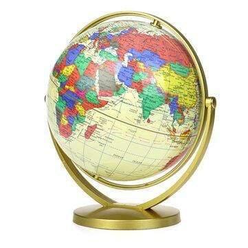 ezy2find Early Learning Educational Toys World Earth Globe Map  360°Rotating Geography Educational Toy Decoration Home Office Ideal Miniatures Gift Office Gadget World Earth Globe Map  360°Rotating Geography Educational Toy Decoration Home Office Ideal Miniatures Gift Office Gadget