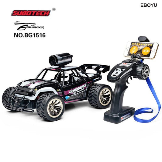 ezy2find EBOYU SUBOTECH BG1516 1:16 2.4G RC Car with 720P HD Camera Wifi FPV High Speed Racing RC Desert Buggy Car Gift Toys