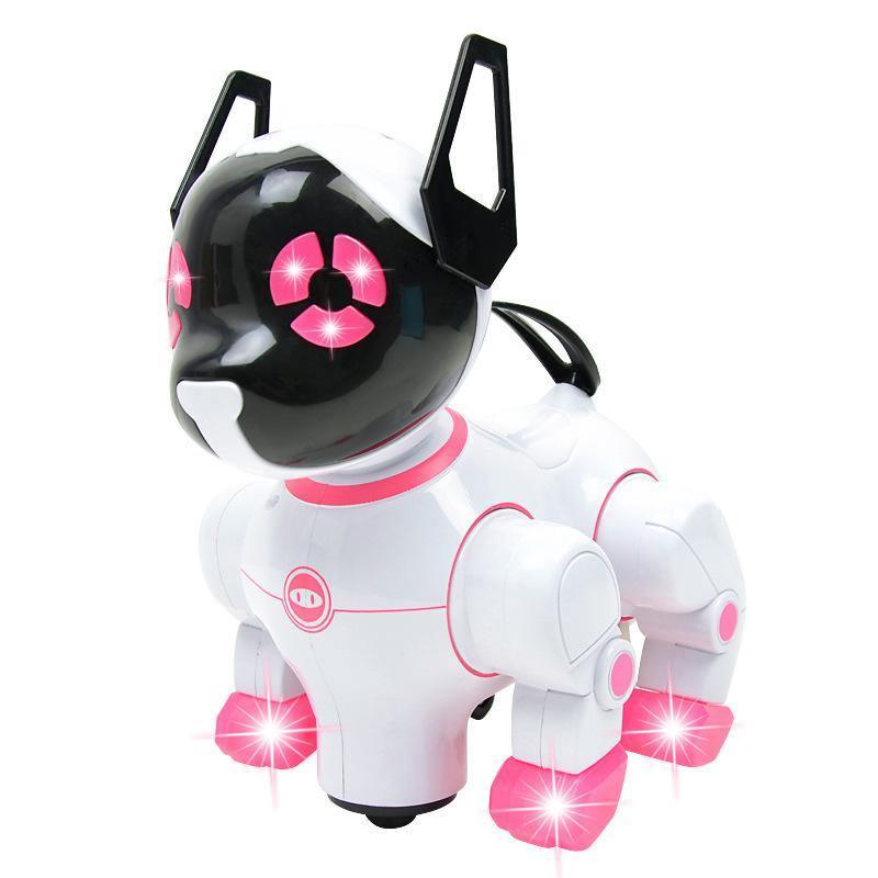 ezy2find Electric dog toys Pink Electric dog toys electronic pet dog light music universal dance machine dog children's toys wholesale