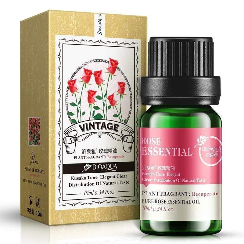 ezy2find Essential Oil Rose Poquan Ya lavender, rose tea tree essential oil compound plant moisturizing control oil to shrink pore essential oil