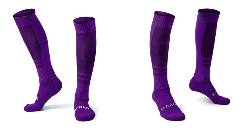 ezy2find football socks Purple Football socks and towel socks