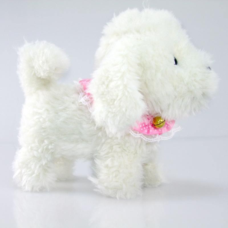 ezy2find interactive toys White1 Electronic dog plush toys electronic sound pet puppet doll official authorized manufacturer spot direct selling