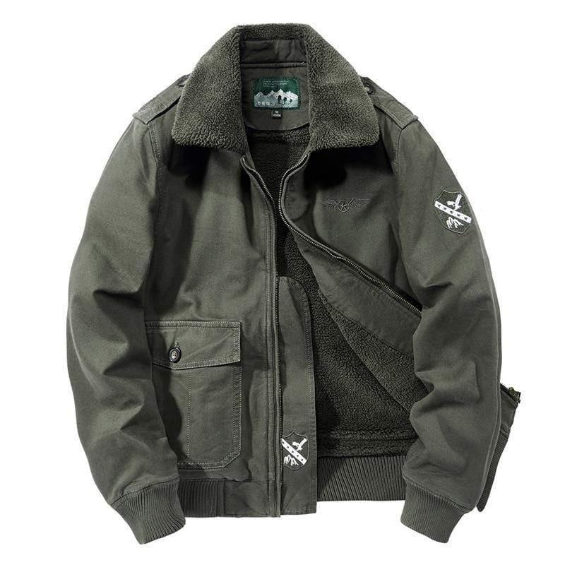 ezy2find jacket Army Green / XXL Casual jacket cotton