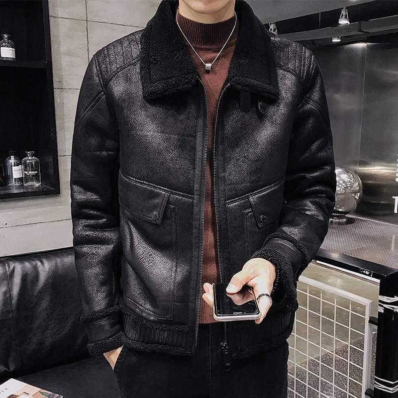 ezy2find jacket Black / L Men's cotton jackets