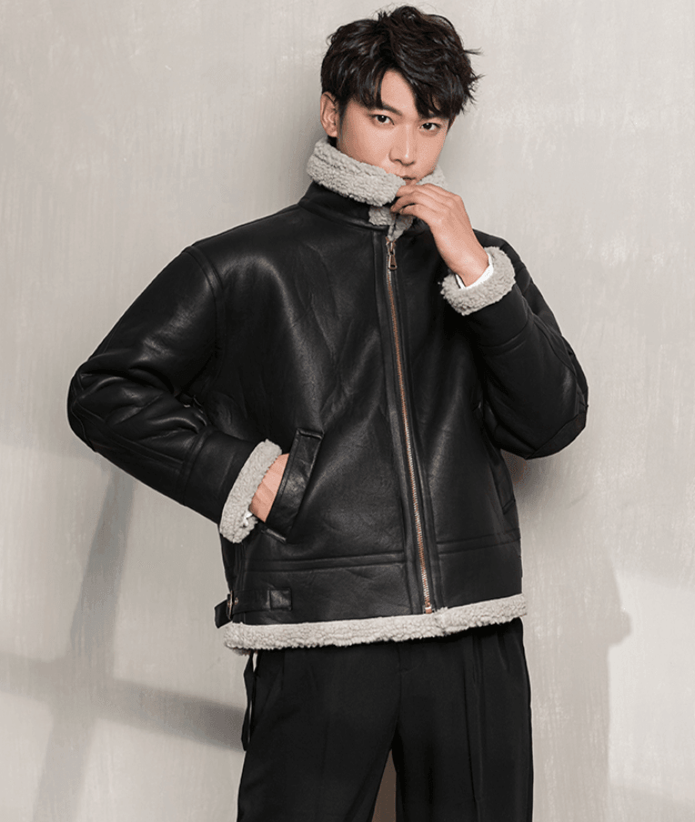 ezy2find jacket Black / XXL Men's winter Korean cotton padded jacket