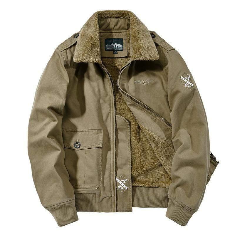 ezy2find jacket Khaki / XXL Casual jacket cotton