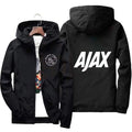 ezy2find jackets black 1 / Asian size M Mens casual waterproof Bomber Hooded Jacket Men