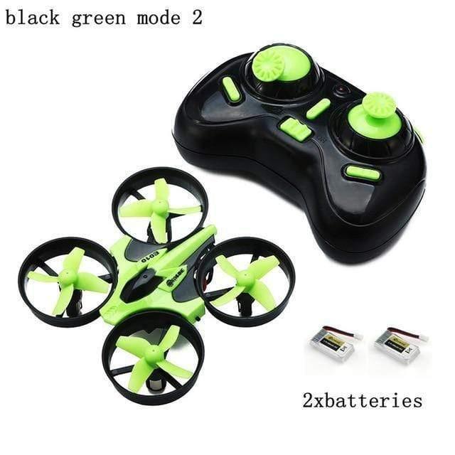 ezy2find kids drone Green 2battery Mode2 / Russian Federation Eachine E010 Mini 2.4G 4CH 6 A xis 3D Headless Mode Memory Function RC Quadcopter RTF RC Tiny Gift Present Kid Toys