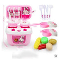 ezy2find kitchenware and toys Pink01 Small tableware table for kitchenware and toys