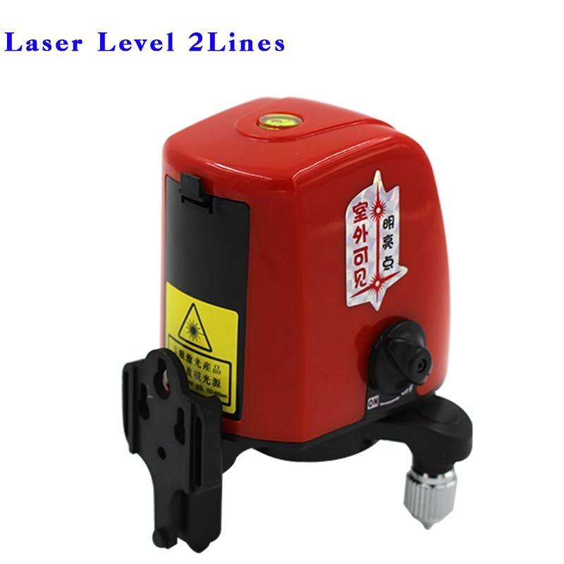 ezy2find laser level A8826D Laser Level 2 Line 1 Dots 1V1H Portable 360 Self-leveling Cross Red Line Lazer Construction Diagnostic-tool