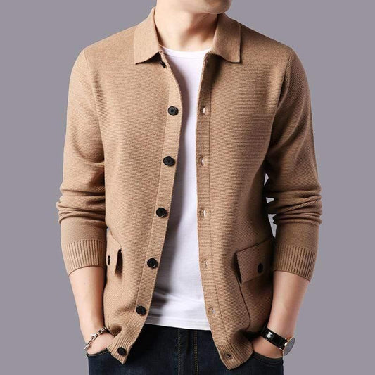 ezy2find Man's Jacket Camel / L Tooling coat sweater