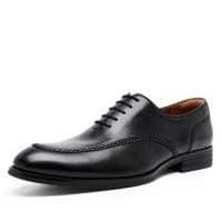 ezy2find man's shoes Black / 43 Men's Top Layer Cowhide Rubber Compound Sole Lace-Up Shoes