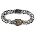 ezy2find Men's Bracelet 925 Silver Cross bracelet