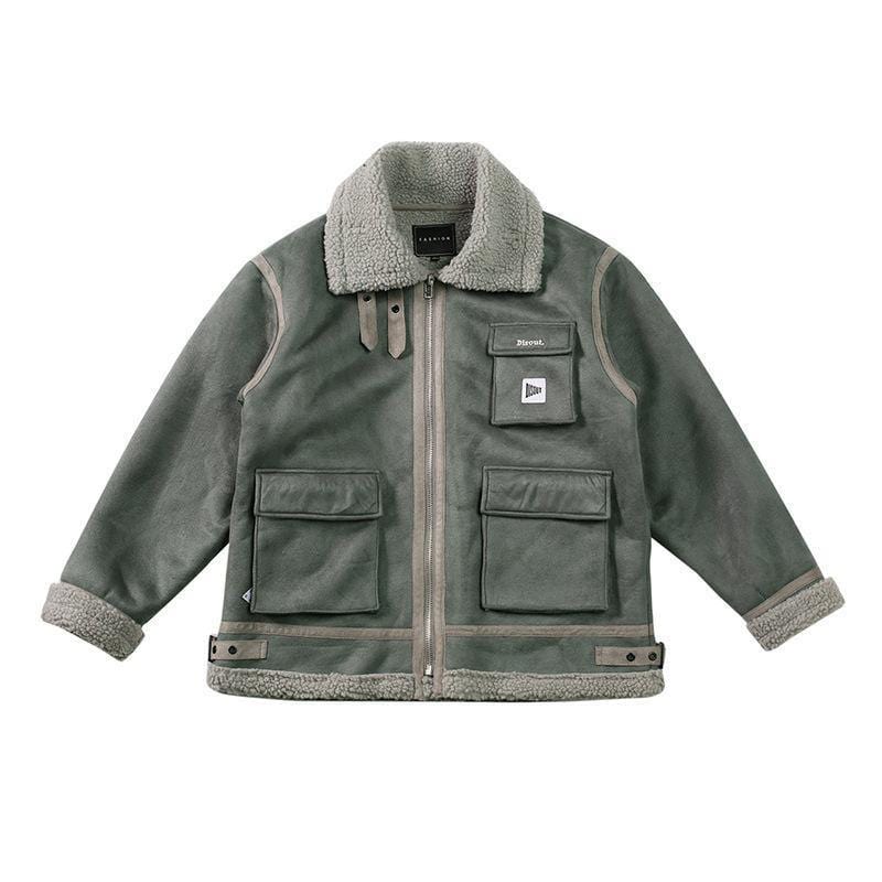 ezy2find men's jacket Green / 3XL Thickened warm jacket