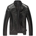 ezy2find men's leather jackets Black / XXL Men's leather leather jacket