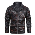 ezy2find men's leather jackets Red / XXL Men's leather jacket