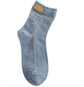ezy2find men's sock Denim Blue Cowboy socks