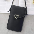 ezy2find mini bag Black Crossbody Touch Screen Mobile Phone Bag Mini Bag