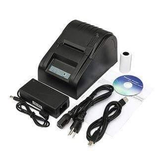 ezy2find mini printer Black / Pos 5890T USB Thermal printer POS-5890T supermarket cash register printer usb small ticket printer