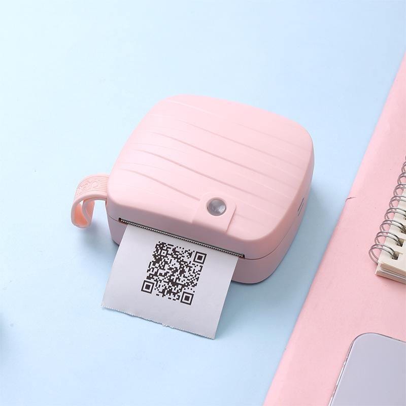 ezy2find mini printer Pink Miniature thermal printer Bluetooth connection printer