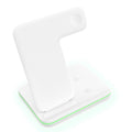 ezy2find Mobile Phone Wireless Charger White Three-in-one Bracket Wireless Charger Mobile Phone Wireless Charger