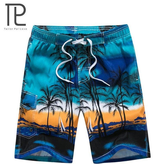 ezy2find New Men&#39;s Beachwear Cool Board Shorts Quick Dry Watersport Swim Trunks Summer Beach Shorts M - 6XL Extra Large 10+ colors