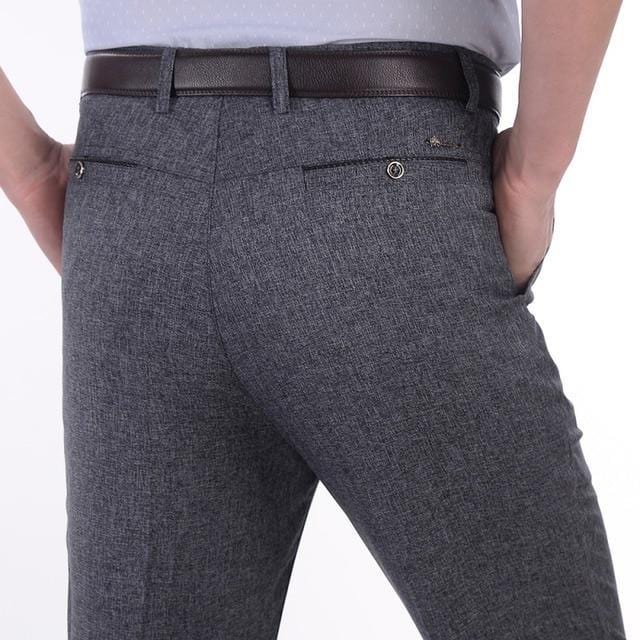 ezy2find pants Medium Grey-Thin / 40 New Design Autumn Men Casual Pants Thick Loose Male Pants