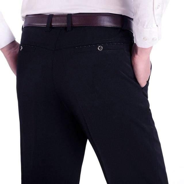 ezy2find pants Navy-Thick / 40 New Design Autumn Men Casual Pants Thick Loose Male Pants