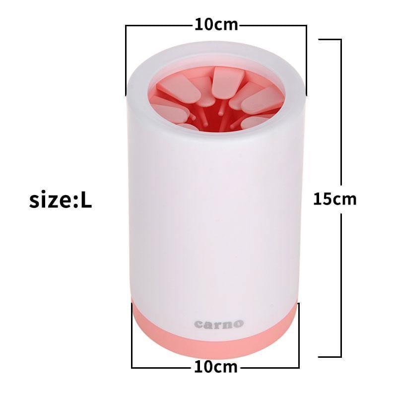 Pet Paw Cleaner Cup Soft Silicone Combs Portable Pet Foot Washer Cup Paw Clean Brush - ezy2find