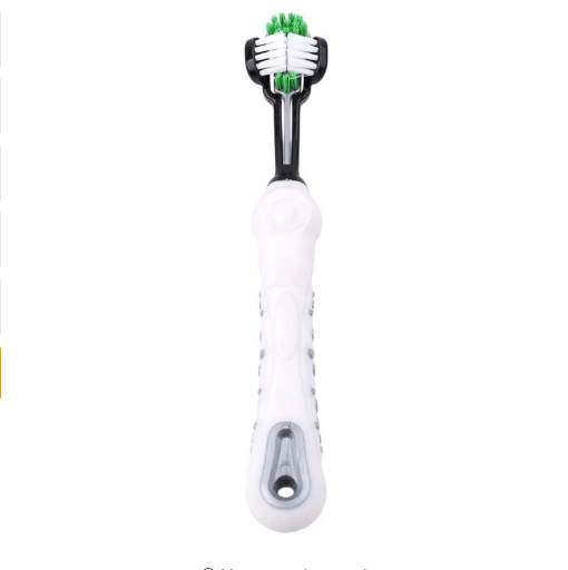 ezy2find pet tooth brush White 1 random color toothbrush pet plush dog brush in addition to bad breath tartar dental care dog cat cleaning supplies