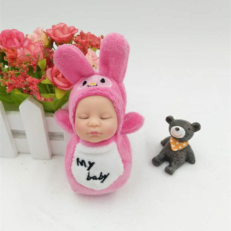 ezy2find plush toys 4 The factory sells sleeping dolls, plush toys, sleeping baby keys, small pendants, creative gifts dolls