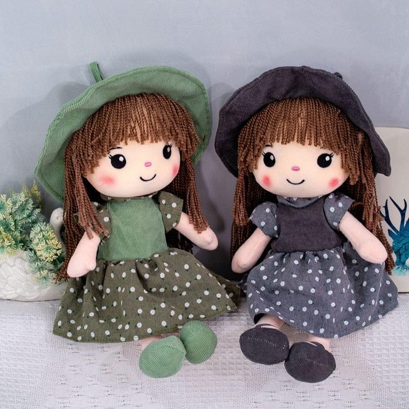 ezy2find plush toys 45cm Princess Doll Stuffed Toys Plush Dolls Kids Toys for Girls Children Kawaii Baby Plush Toys Cartoon Soft Toys
