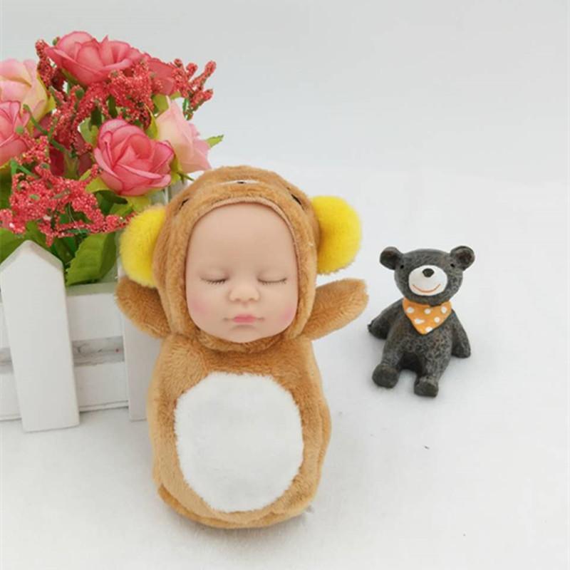 ezy2find plush toys 5 The factory sells sleeping dolls, plush toys, sleeping baby keys, small pendants, creative gifts dolls
