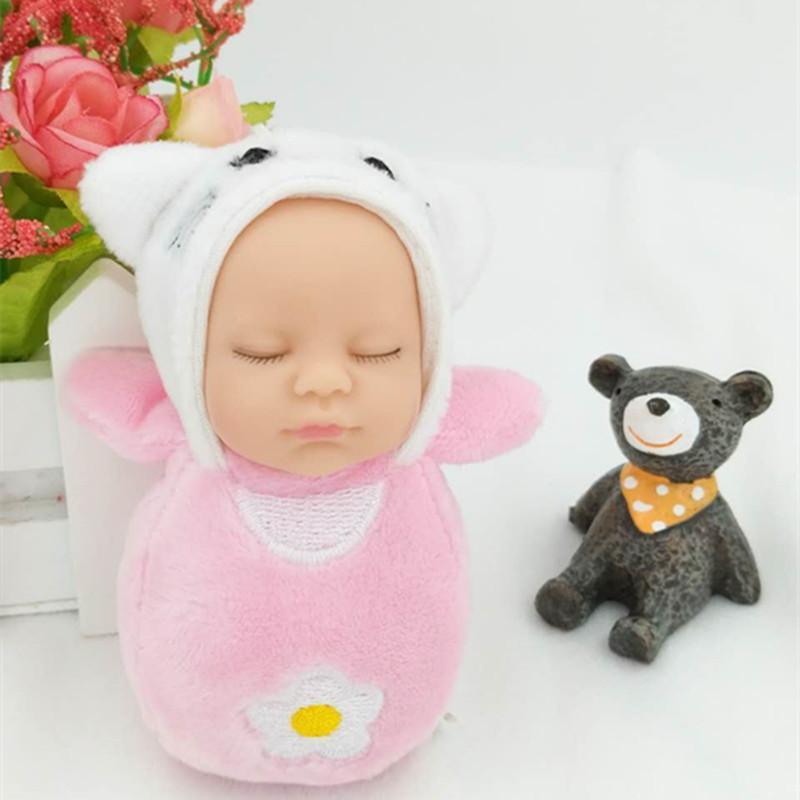ezy2find plush toys 7 The factory sells sleeping dolls, plush toys, sleeping baby keys, small pendants, creative gifts dolls