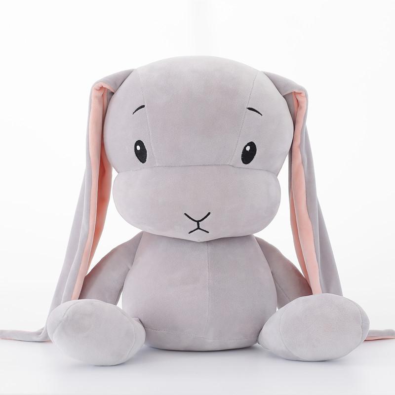 ezy2find plush toys Gray / 30 Ins NEW Adorable plush toys LUCKY cute bunny rabbit doll baby sleeping toy gift