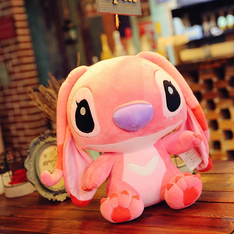ezy2find plush toys Pink / 55 Wholesale large stitch stitch pillow doll doll doll plush toys children's Valentine's Day gift