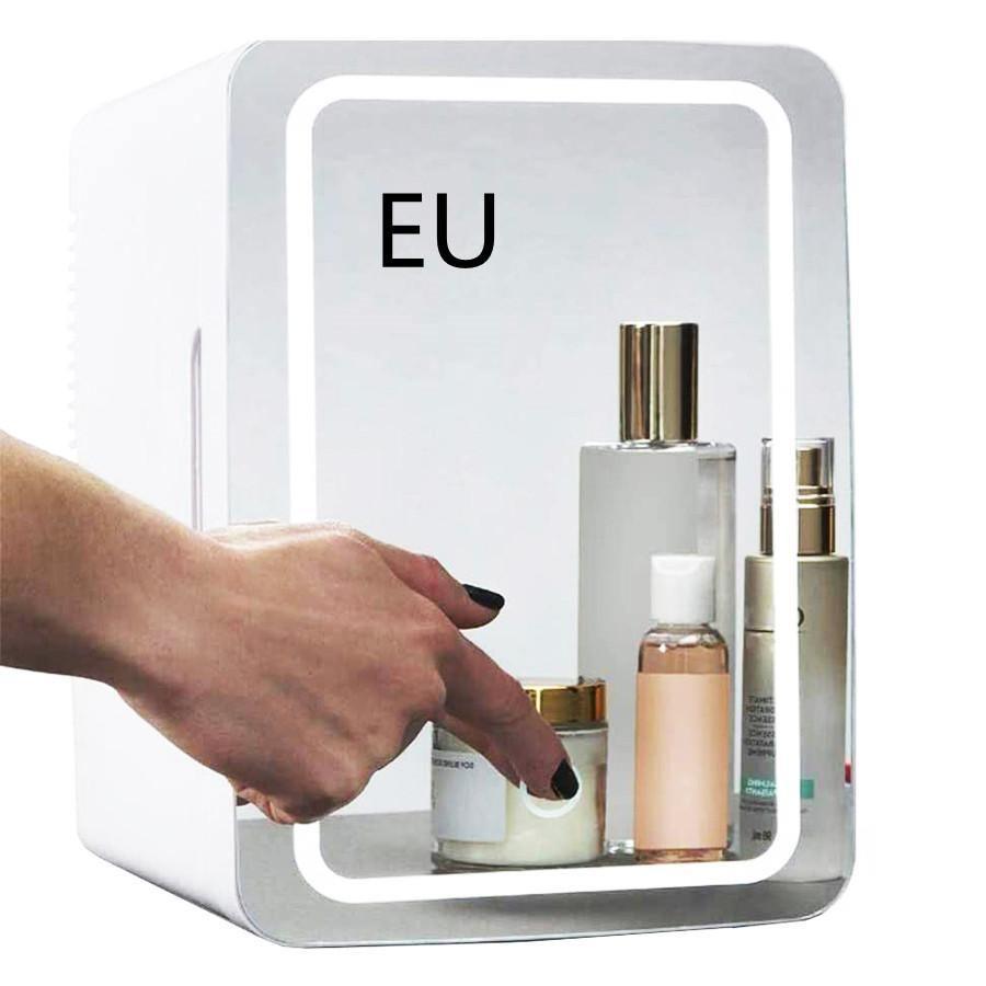 ezy2find portable makeup fridge White / EU Mini Makeup Fridge Portable Cosmetic Refrigerator Cooler and Warmer Freezer for Perfume Beauty Skincare Products
