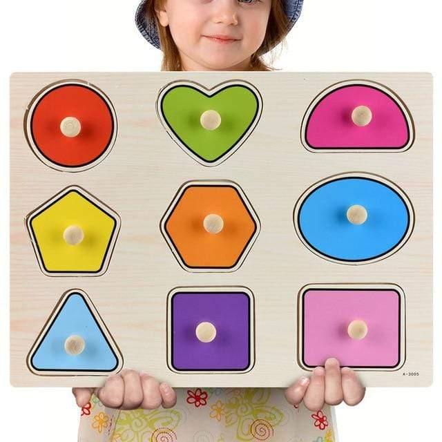 ezy2find puzzels A13 30cm Wooden Toys Jigsaw Puzzle Hand Grab For Kid Early Educational Toys Alphabet And Digit 3D Puzzle Learning Education Toys