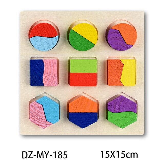 ezy2find puzzels A25 30cm Wooden Toys Jigsaw Puzzle Hand Grab For Kid Early Educational Toys Alphabet And Digit 3D Puzzle Learning Education Toys