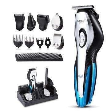 ezy2find Razor 11 in 1 Electric Hair Clipper Shaver Razor Trimmer USB Rechargeable Hair Trimming Machine with 4 Limited Combs 11 in 1 Electric Hair Clipper Shaver Razor Trimmer USB Rechargeable Hair Trimming Machine with 4 Limited Combs